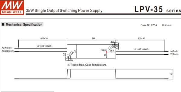 Transformateur / Driver LED 24V 35W IP67 – Image 2