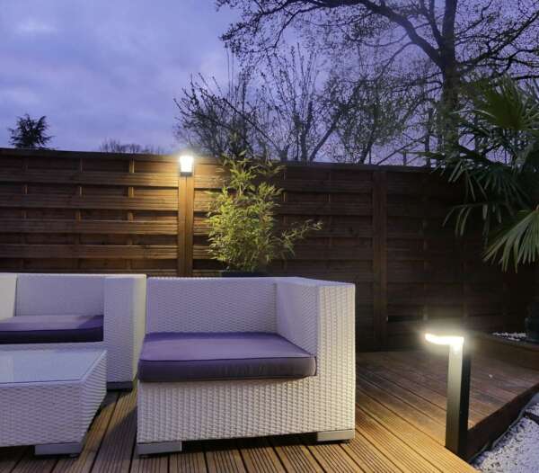 Borne solaire 80 cm à détection 3000K – Image 4