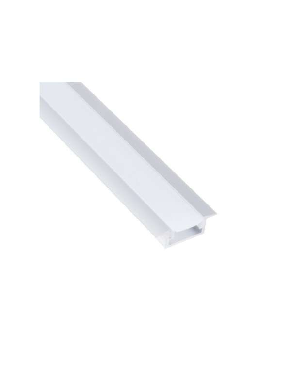 Profile alu encastrable pour bande LED 2 m (LED agencement et cuisine / Ruban LED et Bande LED)