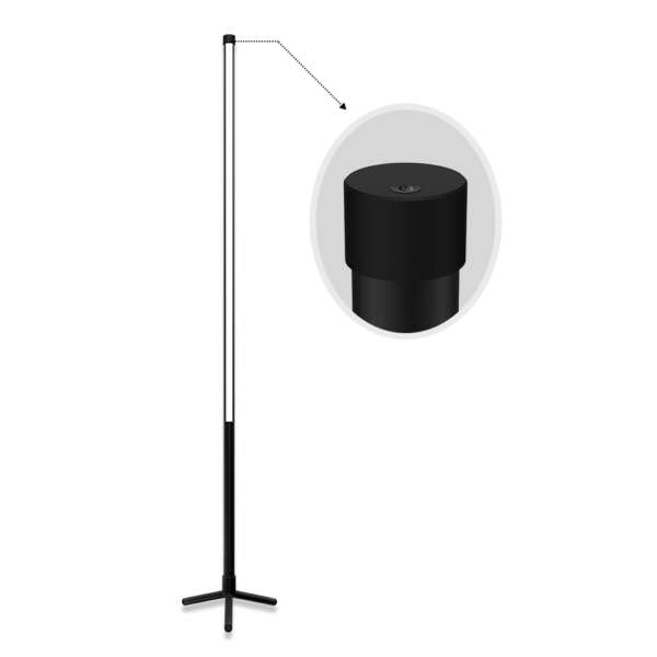 Lampadaire 12 W RGB+CCT (WiFi + 2.4G) – Image 2