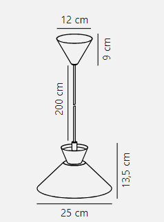Suspension DIAL 25 blanc – Image 4