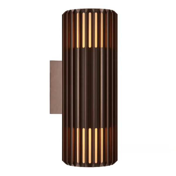 NORDLUX Applique murale Aludra marron métalisé E27 IP54 (Applique murale / Éclairage intérieur LED)