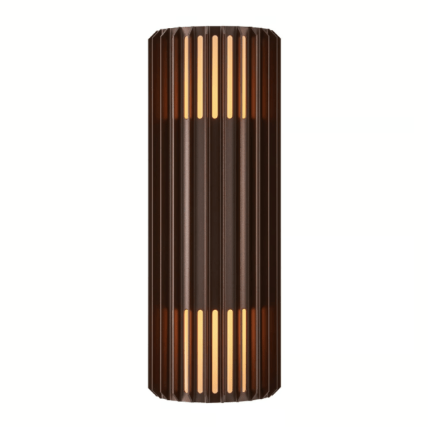 Applique murale Aludra marron métalisé E27 IP54 – Image 2