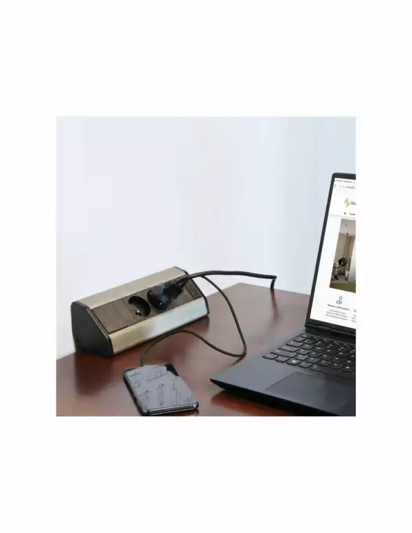 Bloc 2 prises et 2 USB – Image 3