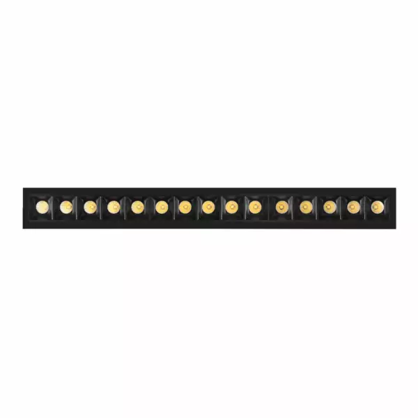 BENEITO FAURE Spot encastrable modulaire 15-30 W noir UGR14 TUYA (Spots encastrés / Éclairage intérieur LED)