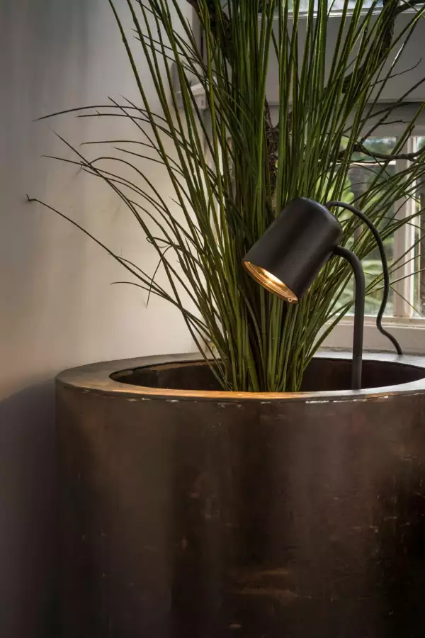 FLOW lampe applique noir E27 2700K 6W 20 cm 10V – Image 4