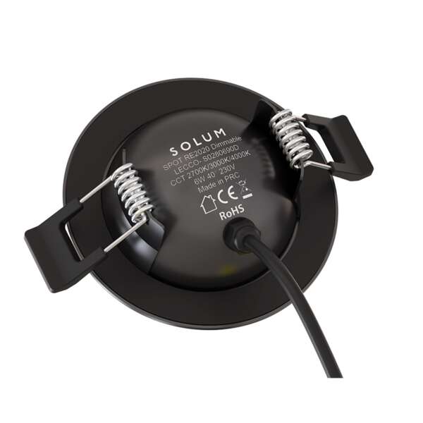 Spot étanche orientable noir – Image 3