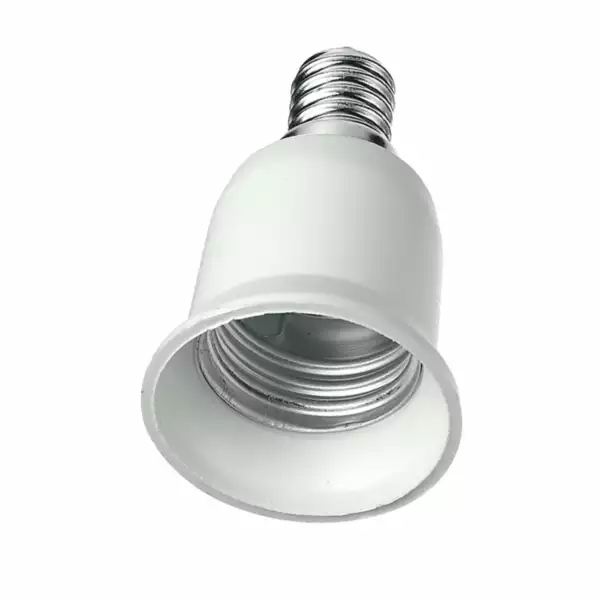 INTEC Adaptateur pour douilles E14 vers E27 (Accessoires pour ampoules LED / Accessoires)
