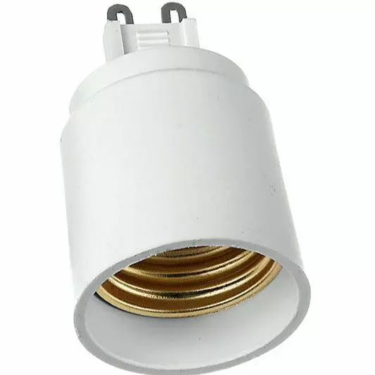 INTEC Adaptateur pour douilles de G9 à E27 (Accessoires pour ampoules LED / Accessoires)