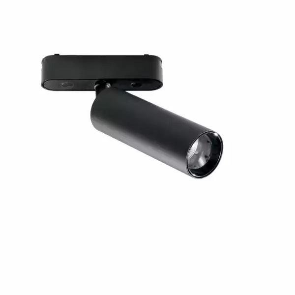 INTEC Spot LED noir orientable 15W 4000K pour rail BERNINI (Spot LED sur rails / Éclairage intérieur LED)