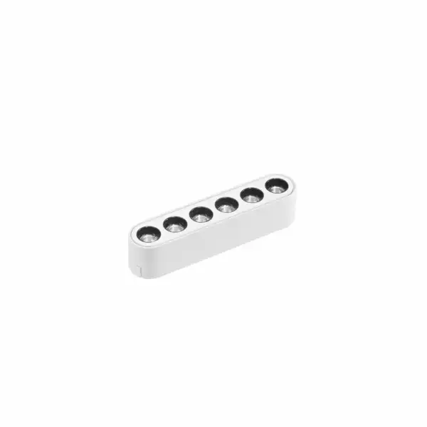 INTEC Lampe LED blanche en aluminium et plastique pour rail BERNINI 48V 6W 720lm CCT 2.9 x 11.5 x 2.6 (Spot LED sur rails / Éclairage intérieur LED)