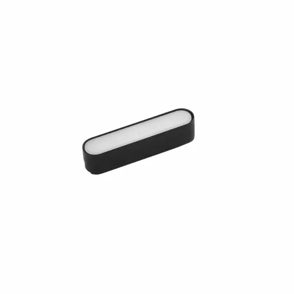 INTEC Lampe LED linéaire en aluminium noir pour rail BERNINI 48V 6W avec fonction CCT 12 cm (Spot LED sur rails / Éclairage intérieur LED)