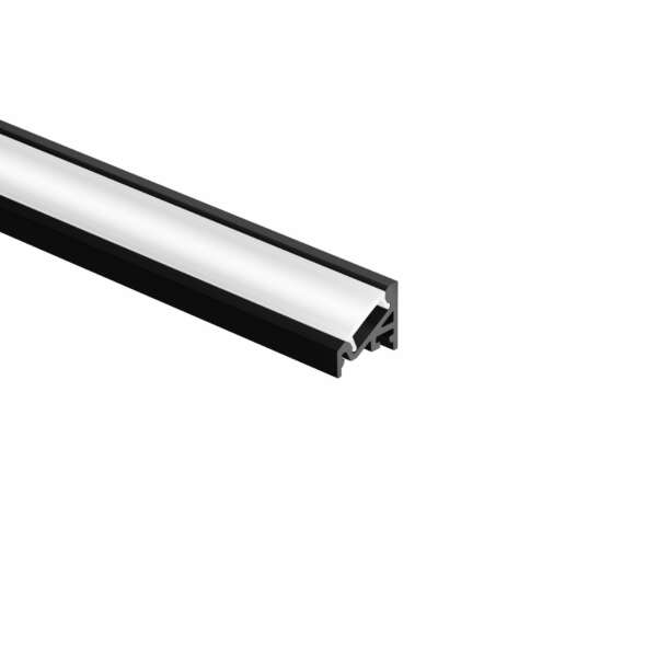 BENEITO FAURE Profile pour ruban LED 30°/60° BOX 60 noir (Profilé aluminium pour rubans LED / Ruban LED et Bande LED)