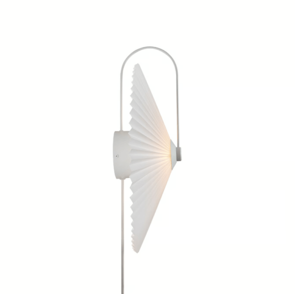 Nadia applique murale blanc – Image 2