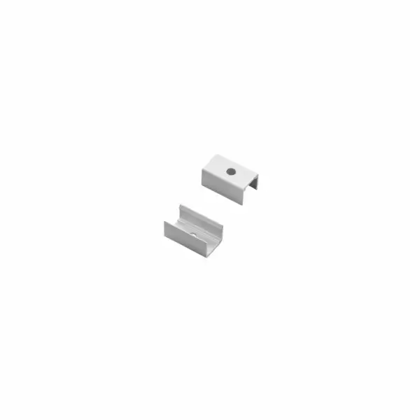 INTEC Supports 10x10 mm pour bande néon FLEX24V 2 pcs (Bande LED 12V et 24V / Ruban LED et Bande LED)