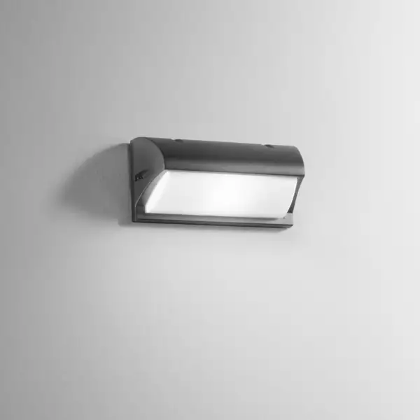 Applique d'extérieur ATLANTA en aluminium anthracite à double émission lumineuse – Image 2