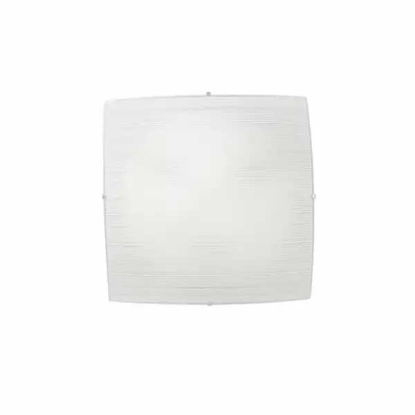 LUCE AMBIENTE E DESIGN Plafonnier CELINE en verre blanc satiné 40 cm (Plafonnier / Éclairage intérieur LED)