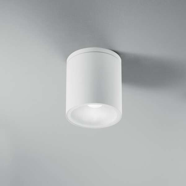 Plafonnier extérieur cylindrique CITIZEN en aluminium blanc – Image 4