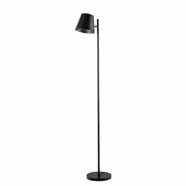 LUCE AMBIENTE E DESIGN Lampadaire COLT en métal gris vieilli (Lampadaires / Éclairage décoratif)