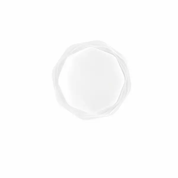 LUCE AMBIENTE E DESIGN Plafonnier LED DAISY en acrylique blanc 24W avec 3 marches CCT 42 cm (Plafonnier / Éclairage intérieur LED)