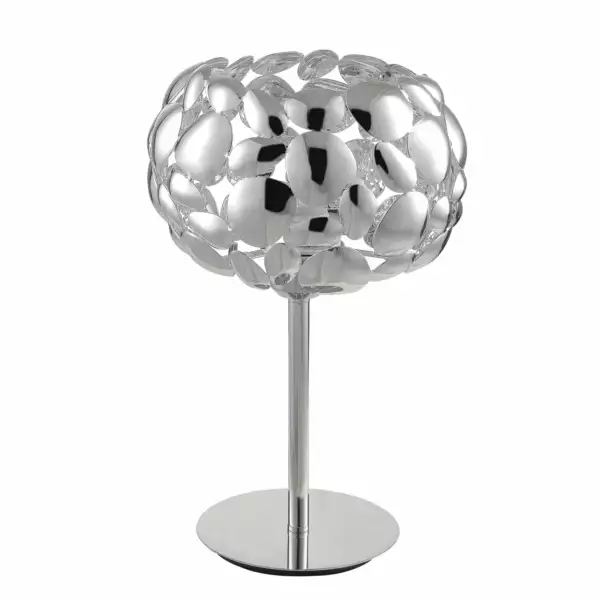 LUCE AMBIENTE E DESIGN Lampe de table DIONISO en métal chromé (Lampes de table / Éclairage décoratif)