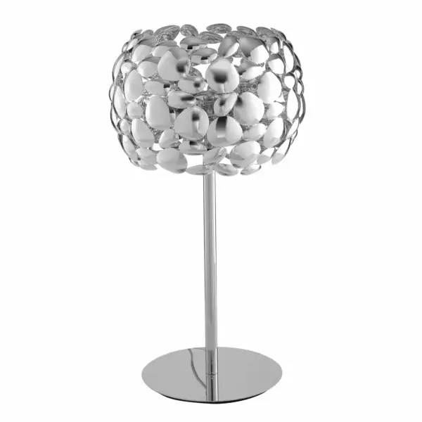 LUCE AMBIENTE E DESIGN Lampe de table DIONISO en métal chromé (Lampes de table / Éclairage décoratif)