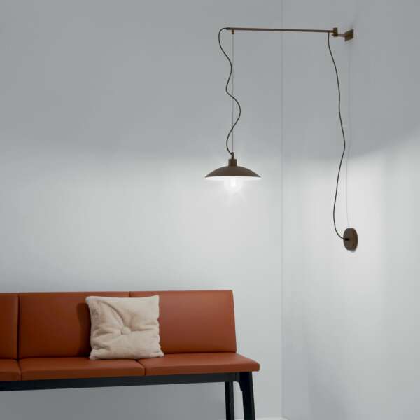 Applique ELDORADO style suspension en métal bronze – Image 2