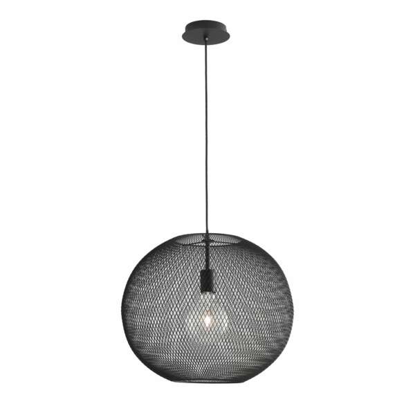LUCE AMBIENTE E DESIGN Suspension Esedra en métal noir (Suspensions Design & Déco / Éclairage intérieur LED)