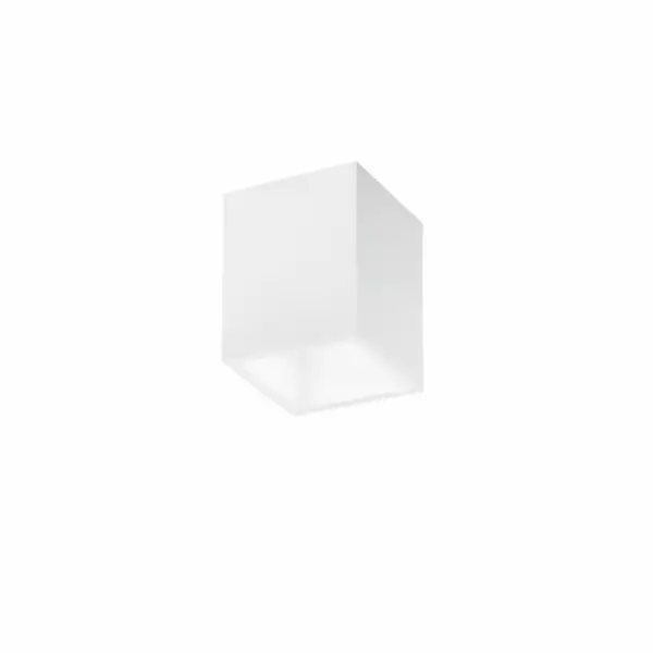 LUCE AMBIENTE E DESIGN Plafonnier FOSTER en plâtre blanc à peindre (Plafonnier / Éclairage intérieur LED)