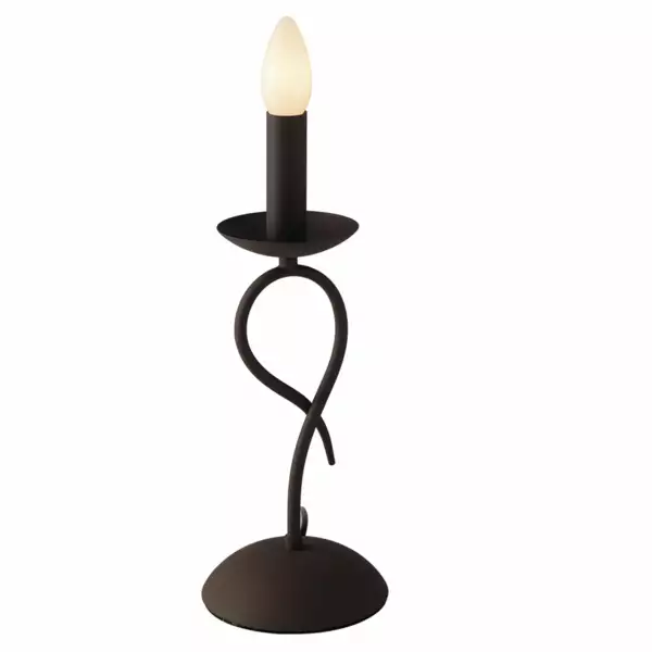 LUCE AMBIENTE E DESIGN Lampe à poser GINEVRA en métal corten (Lampes de table / Éclairage décoratif)