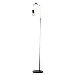 Lampadaire habitat en métal noir