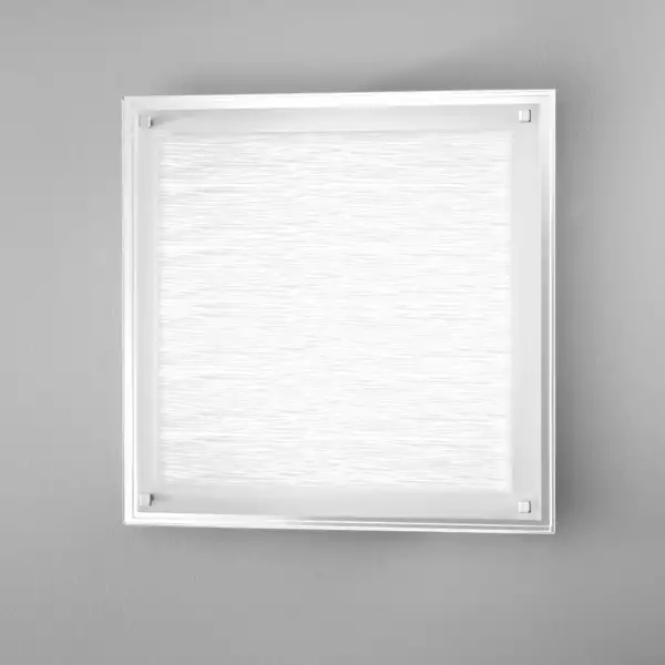 Plafonnier JOYCE en verre blanc 36W 4000K (lumière naturelle) 45 cm – Image 2