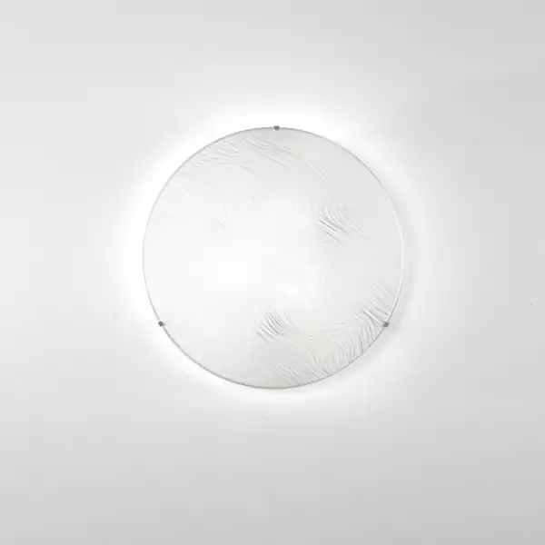 Plafonnier KARMA en verre blanc 40 cm – Image 2
