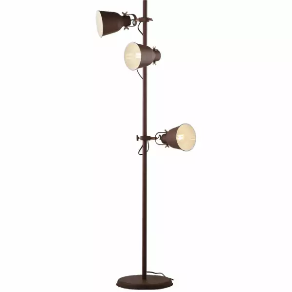 LUCE AMBIENTE E DESIGN Lampadaire LEGEND en métal bronze finitions cuivre (Lampadaires / Éclairage décoratif)