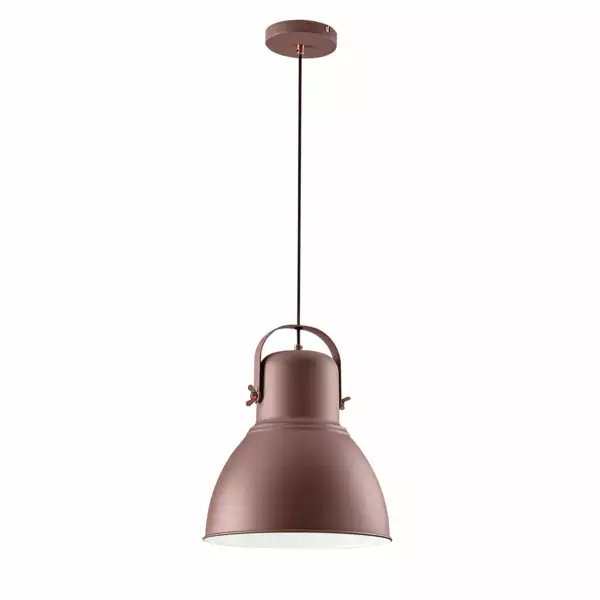 LUCE AMBIENTE E DESIGN Lampe à suspension LEGEND en métal bronze finitions cuivre 32 cm (Suspensions Design & Déco / Éclairage intérieur LED)
