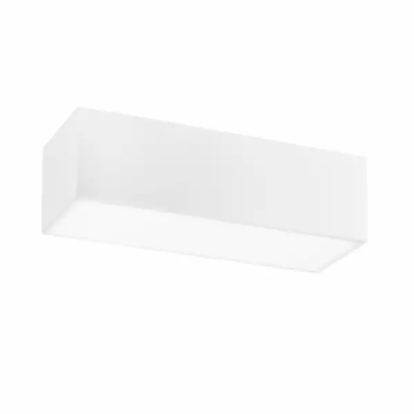 LUCE AMBIENTE E DESIGN Plafonnier modulable living en plâtre blanc à peindre 36 cm (Plafonnier / Éclairage intérieur LED)