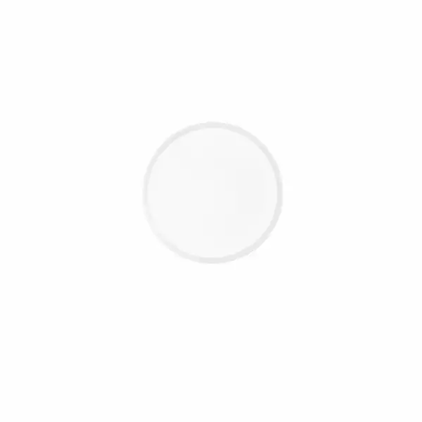 LUCE AMBIENTE E DESIGN Plafonnier LED MAYFAIR en aluminium blanc 18W avec interrupteur CCT 30 cm (Plafonnier / Éclairage intérieur LED)