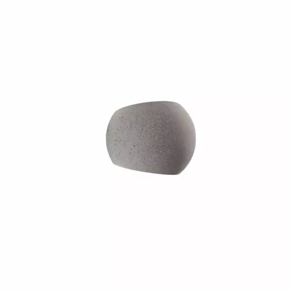 LUCE AMBIENTE E DESIGN Applique MOSES en plâtre gris effet béton (Applique murale / Éclairage intérieur LED)