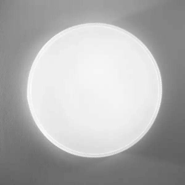 Plafonnier rond pixel blanc avec CCT. Wi-Fi et télécommande inclus 77 cm – Image 2