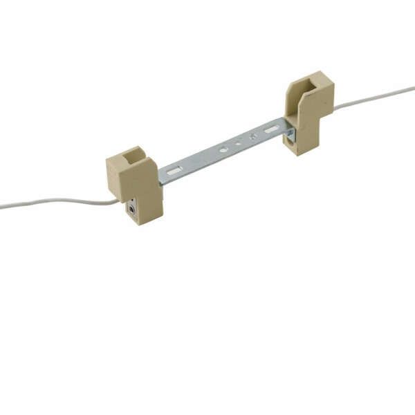 INTEC Douille R7S blanche en PBT comprenant un fil de 15 cm (Douille / Éclairage intérieur LED)