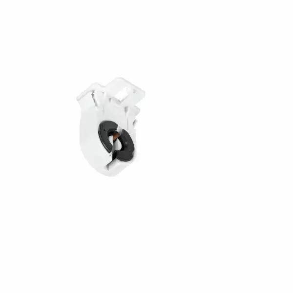 INTEC Douille à clipser en PBT blanc (Douille / Éclairage intérieur LED)