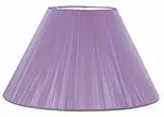 LUCE AMBIENTE E DESIGN Abat-jour Sinfonia violet en tissu avec ampoules E27 (Abat-jour / Éclairage intérieur LED)