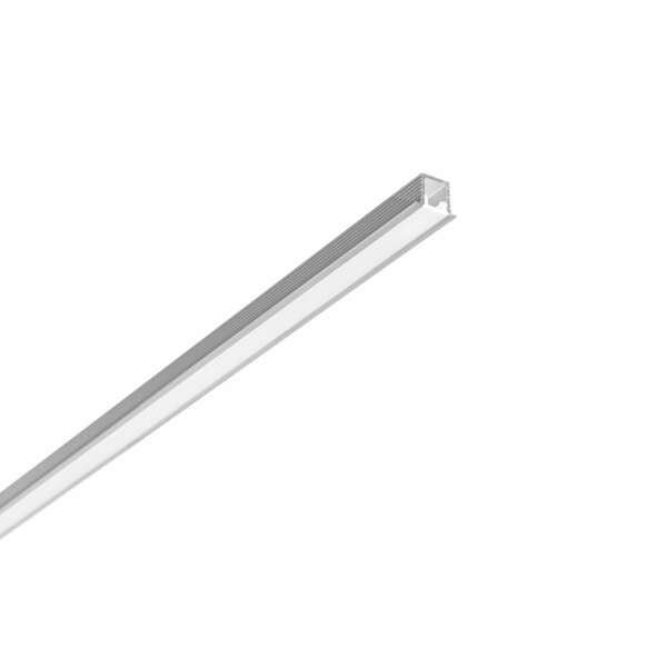 INTEC Profilé à fixation rapide dans les plaques de plâtre ou les surfaces extérieures (Profilé aluminium pour rubans LED / Ruban LED et Bande LED)