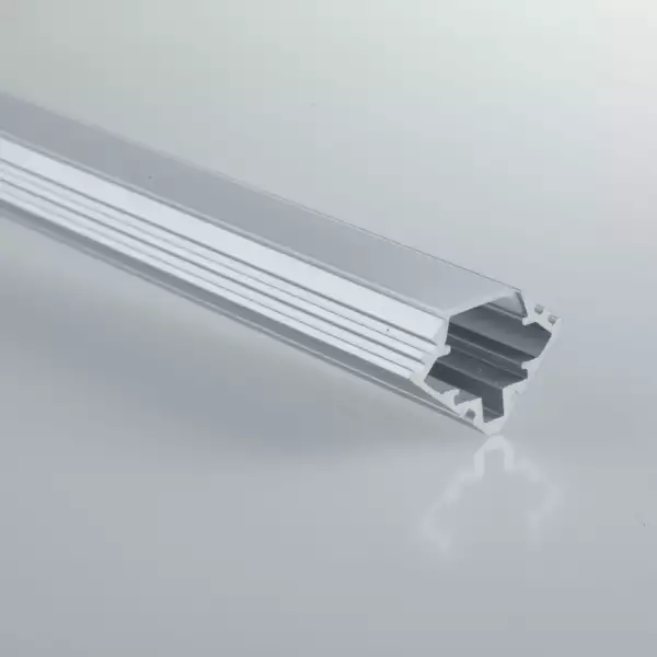 INTEC Profilé aluminium argenté NEWYORK (Profilé aluminium pour rubans LED / Ruban LED et Bande LED)