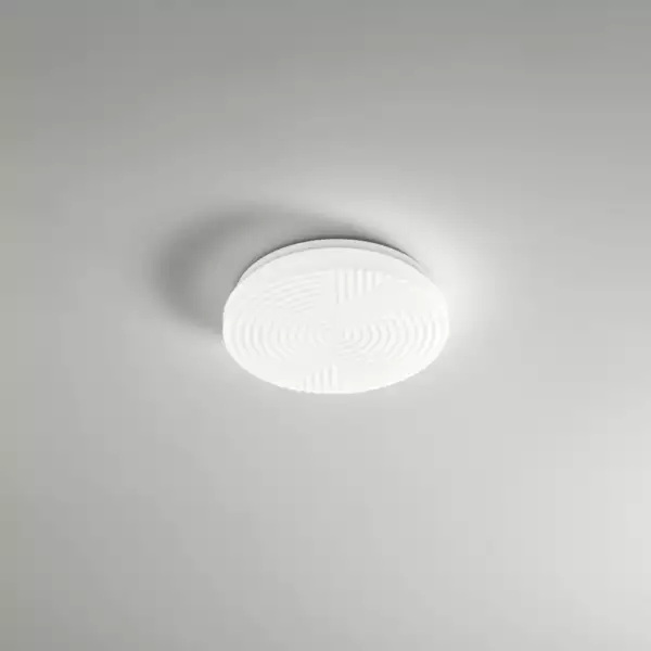 Plafonnier LED STREAM 18W en acrylique blanc avec fonction CCT 30 cm – Image 2