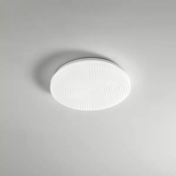 Plafonnier LED STREAM 24W en acrylique blanc avec fonction CCT 40 cm – Image 2