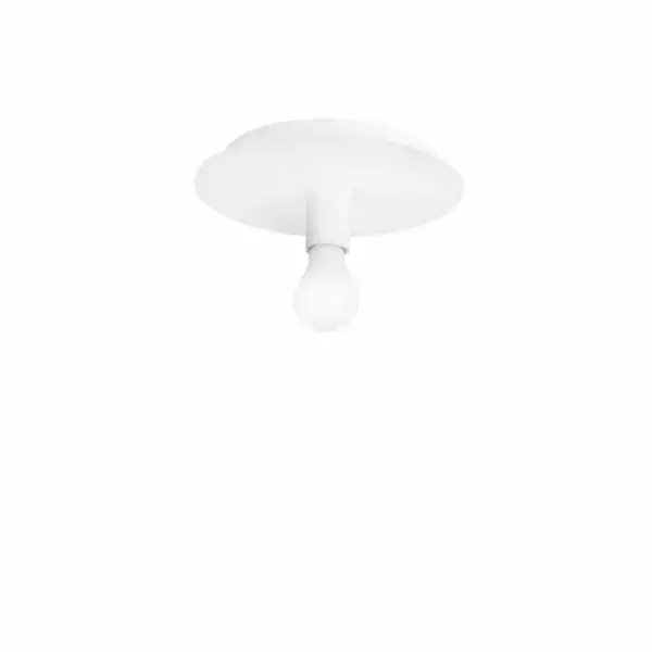 LUCE AMBIENTE E DESIGN Plafonnier STRIKE en métal blanc mat (Plafonnier / Éclairage intérieur LED)