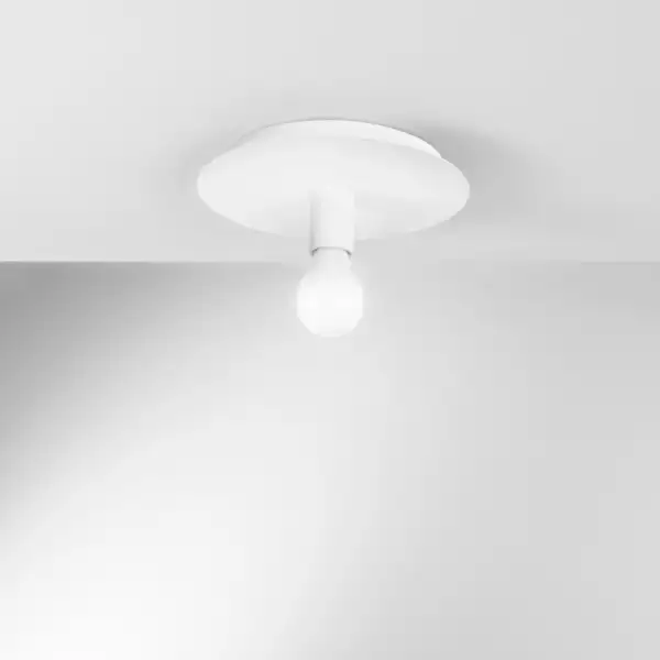 Plafonnier STRIKE en métal blanc mat – Image 2