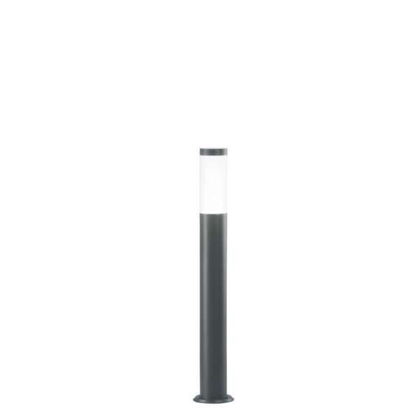 INTEC Borne d'extérieur TOKYO en acier anthracite 70 cm. IP44 (Bornes extérieures LED / Éclairage extérieur LED)