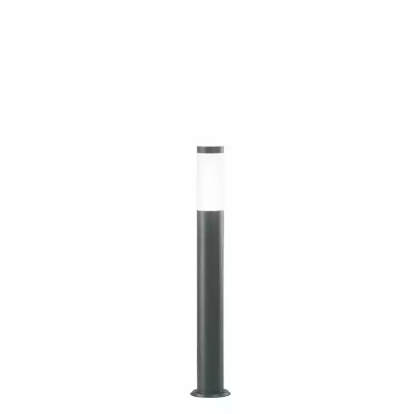 INTEC Borne d'extérieur TOKYO en acier anthracite 70 cm. IP44 (Bornes extérieures LED / Éclairage extérieur LED)